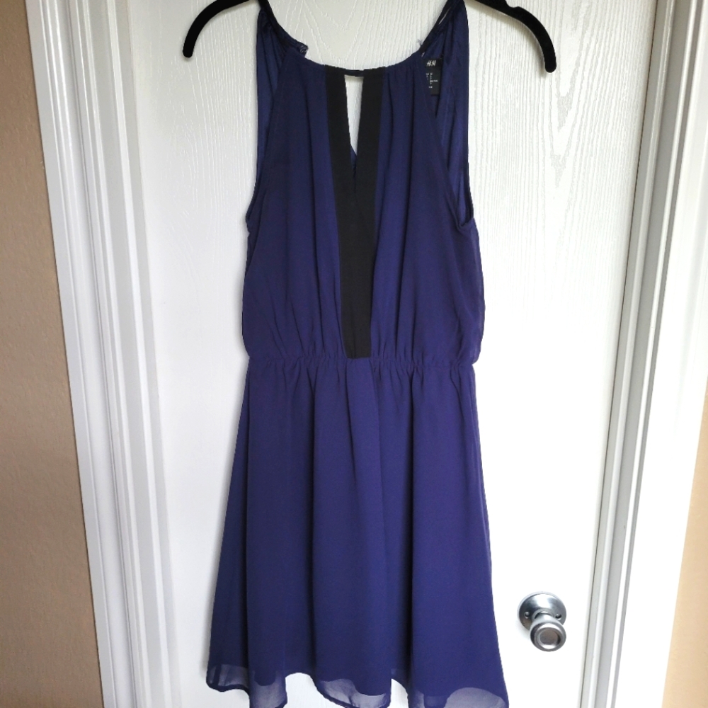 H&M Navy Mini Dress